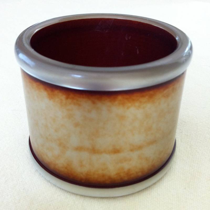 Vintage Kostüm Lucite Schmuck/Vergoldetes Und Glasiertes Braunes Kunststoff Manschetten Armband 1970Er Jahre Mod Manschette Fashion Runway von saltydogvintage