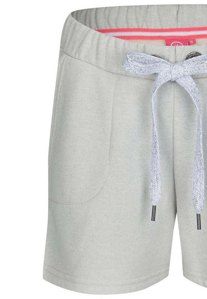 salzhaut Bermudas DELIA Damen normale Passform Shorts mit Blumenprint und seitlichen Eingriffstaschen. von salzhaut