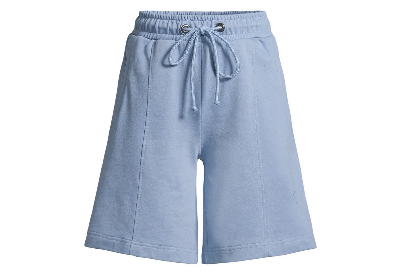 salzhaut Bermudas Damen Shorts Luup - Unifarbene kurze Hose mit Kordelzug von salzhaut