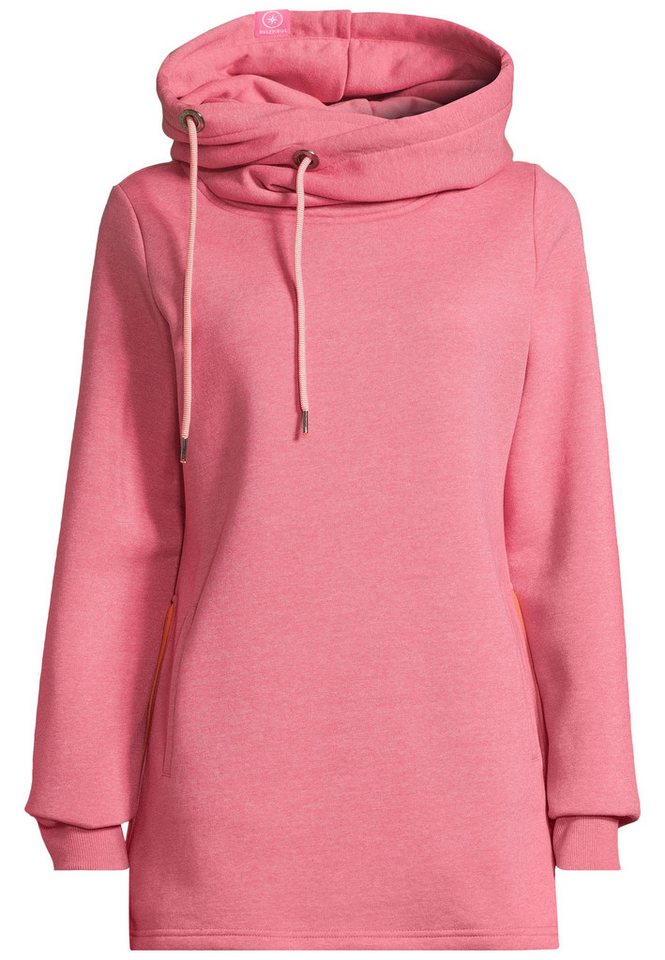 salzhaut Hoodie IRIS Damen Leicht tailliert von salzhaut