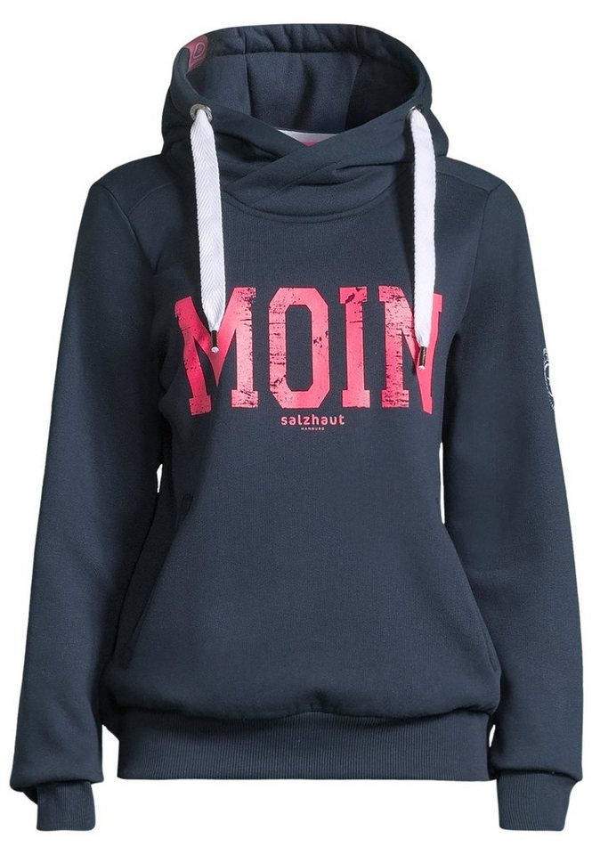 salzhaut Hoodie SÜNN - MOIN Damen Tailliert von salzhaut