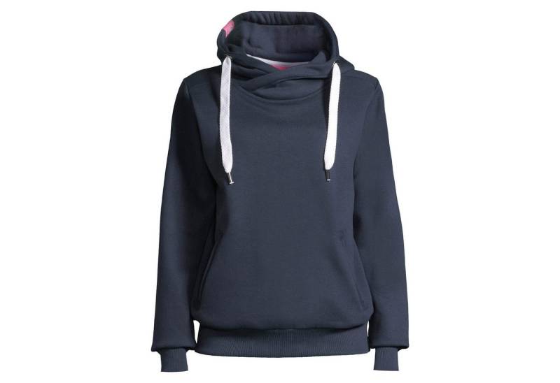 salzhaut Kapuzenpullover Damen Hoodie Pullover Sünn unifarben - Sweater mit Kapuze von salzhaut