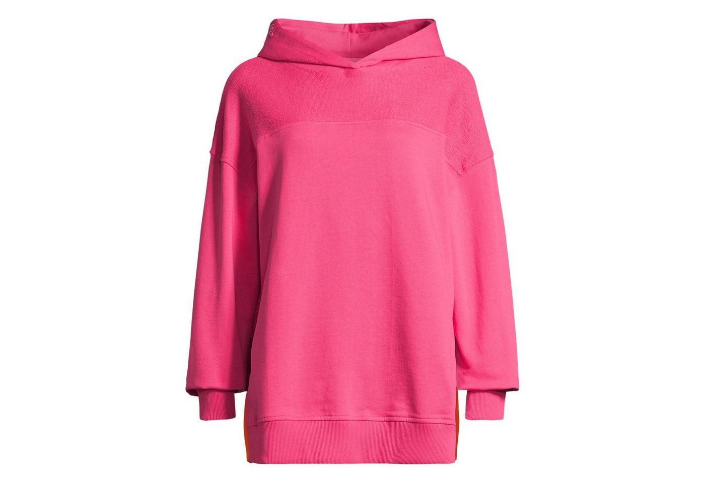 salzhaut Kapuzenpullover Damen Long-Hoodie Leesgood Oversized - Kapuzenpulli mit Seitenschlitz von salzhaut