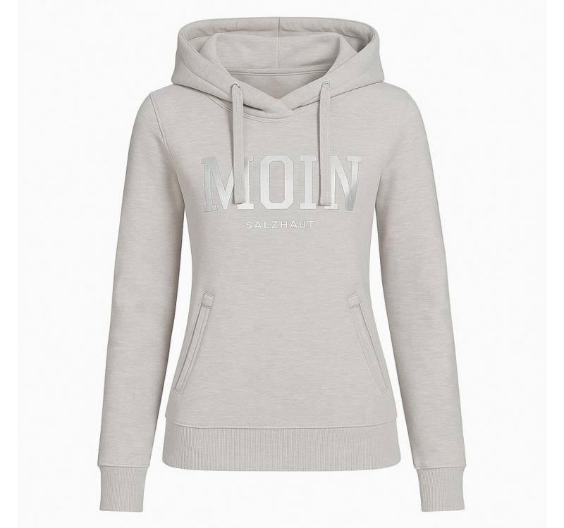 salzhaut Kapuzenpullover Salzhaut Hoodie Sünn mit MOIN-Print von salzhaut