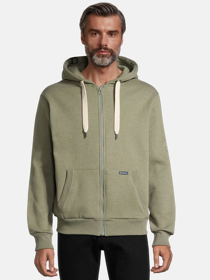 salzhaut Kapuzensweatjacke Herren Sweatjacke Breker mit Kapuze - Hoodie-Jacke bequemer Schnitt salzhaut Kapuzensweatjacke Herren Sweatjacke Breker mit Kapuze - Hoodie-Jacke bequemer Schnitt von salzhaut