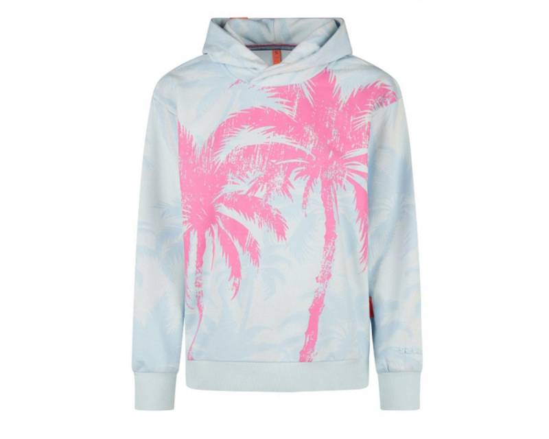 salzhaut Kapuzensweatshirt UPLEST - Palmenmuster von salzhaut