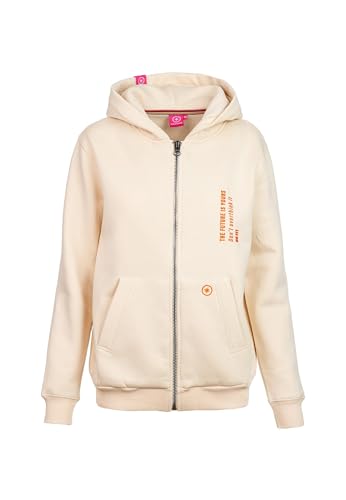 salzhaut Sweatjacke IDUN Beige L von salzhaut