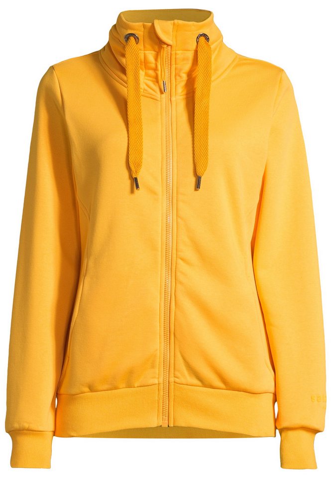 salzhaut Sweatjacke ÖLLERN Damen Leicht tailliert weiche, bequeme Sweatjacke, Hoodiejacke, Indoorjacke zum Verlieben! von salzhaut
