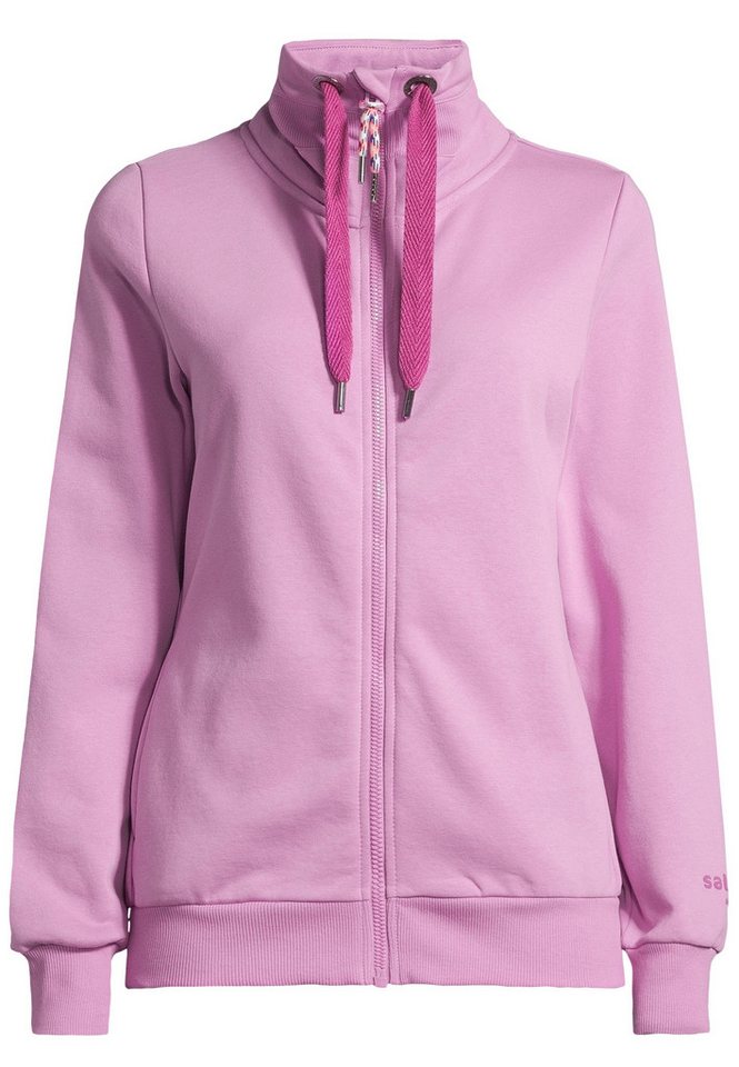 salzhaut Sweatjacke RACKELN Damen Leicht tailliert weiche, bequeme Sweatjacke, Hoodiejacke, Indoorjacke zum Verlieben! von salzhaut