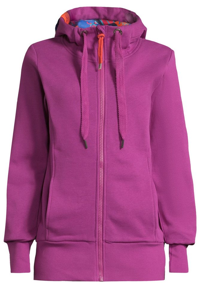 salzhaut Sweatjacke SCHANDARM Damen Leicht tailliert weiche, bequeme Sweatjacke, Hoodiejacke, Indoorjacke zum Verlieben! von salzhaut