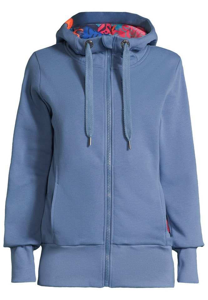 salzhaut Sweatjacke SCHANDARM Damen Leicht tailliert weiche, bequeme Sweatjacke, Hoodiejacke, Indoorjacke zum Verlieben! von salzhaut