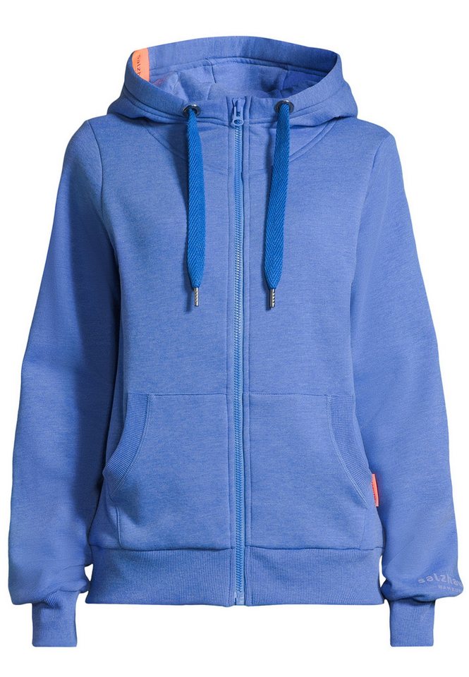salzhaut Sweatjacke SÖÖTE Damen Tailliert weiche, bequeme Sweatjacke, Hoodiejacke, Indoorjacke zum Verlieben! von salzhaut