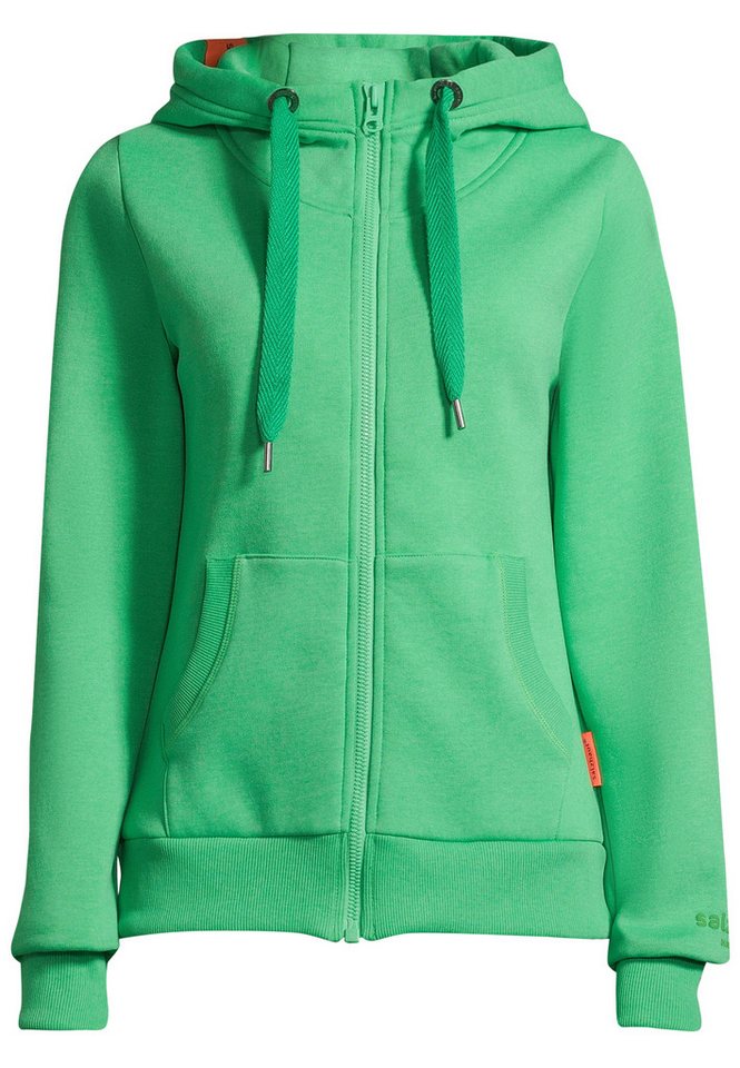 salzhaut Sweatjacke SÖÖTE Damen Tailliert weiche, bequeme Sweatjacke, Hoodiejacke, Indoorjacke zum Verlieben! von salzhaut