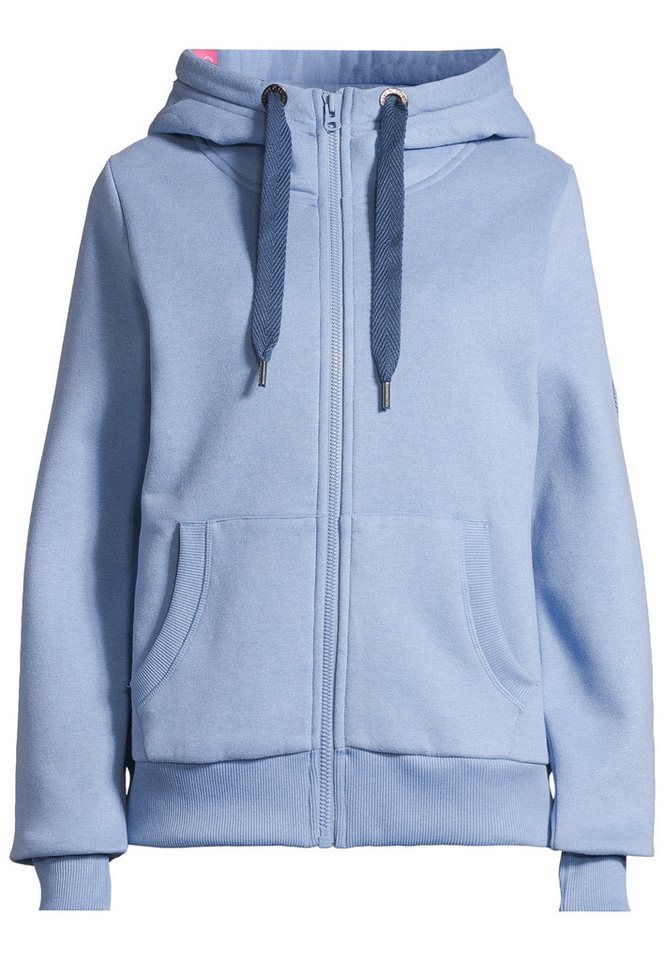 salzhaut Sweatjacke SÖÖTE JACKE Damen Leicht tailliert weiche, bequeme Sweatjacke, Hoodiejacke, Indoorjacke zum Verlieben! von salzhaut