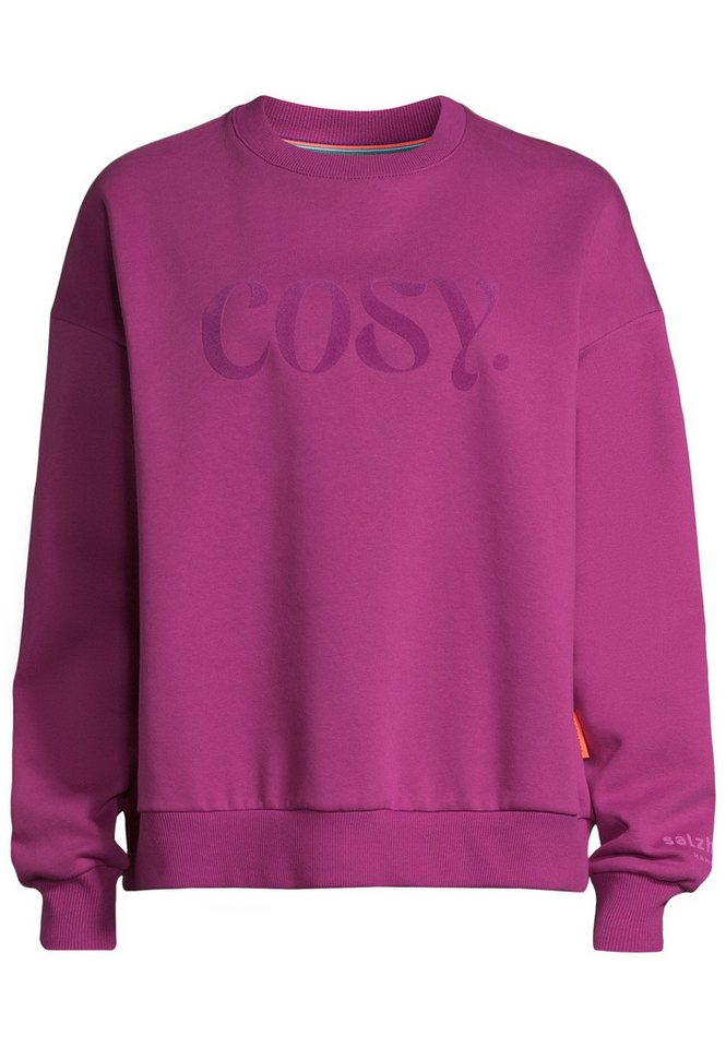 salzhaut Sweatshirt SAACHT Damen Oversized von salzhaut