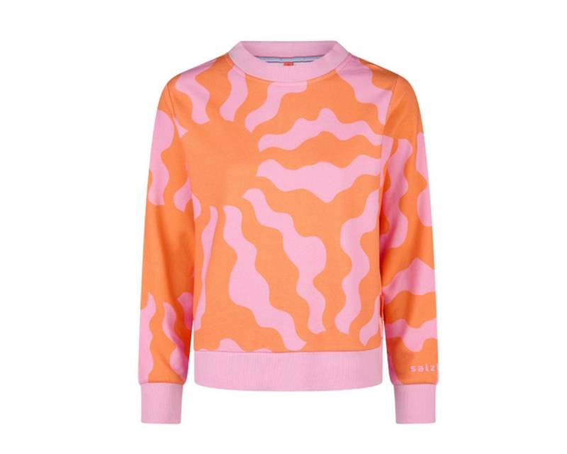 salzhaut Sweatshirt UTMESSEN - Alloverprint SUN von salzhaut