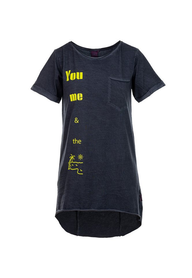 salzhaut T-Shirt ANTONIA You&me Damen Relaxed-Fit Endlich wieder Sommer! bequemes T-Shirt, Shirt, Top, Oberteil von salzhaut