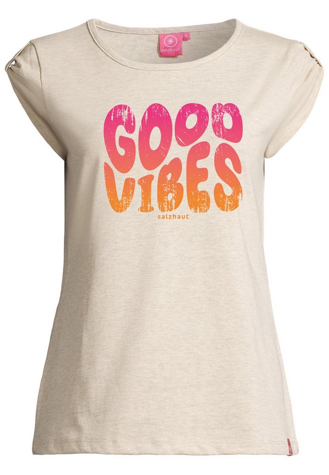 salzhaut T-Shirt BIIKE - GOOD VIBES Damen Tailliert Der Sommer ist da! bequemes T-Shirt, Shirt, Top, Oberteil salzhaut T-Shirt BIIKE - GOOD VIBES Damen Tailliert Der Sommer ist da! bequemes T-Shirt, Shirt, Top, Oberteil von salzhaut