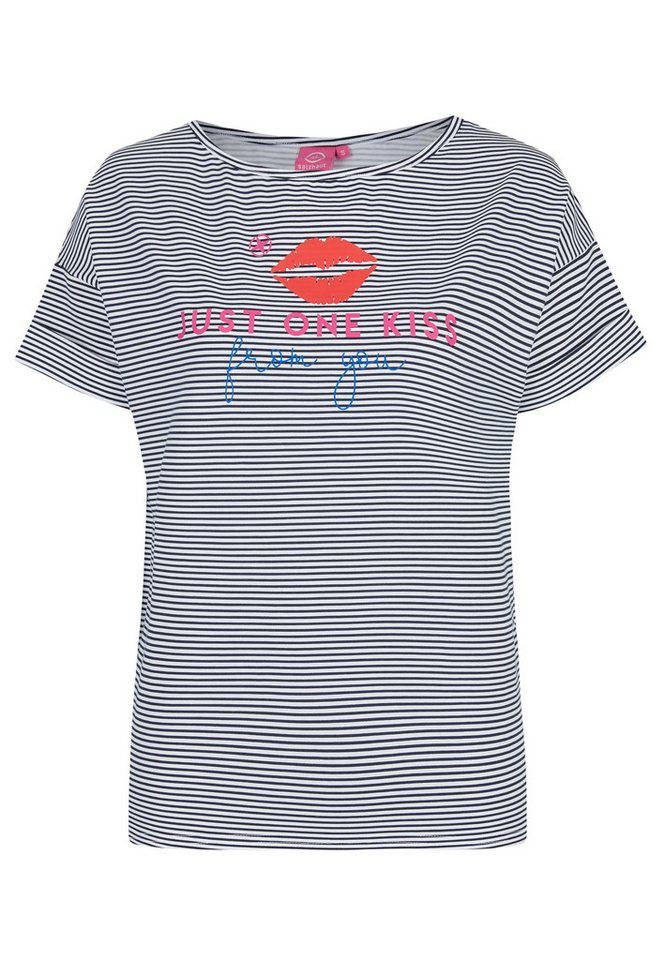 salzhaut T-Shirt DEBORA Damen normale Passform Endlich wieder Sommer! bequemes T-Shirt, Shirt, Top, Oberteil von salzhaut