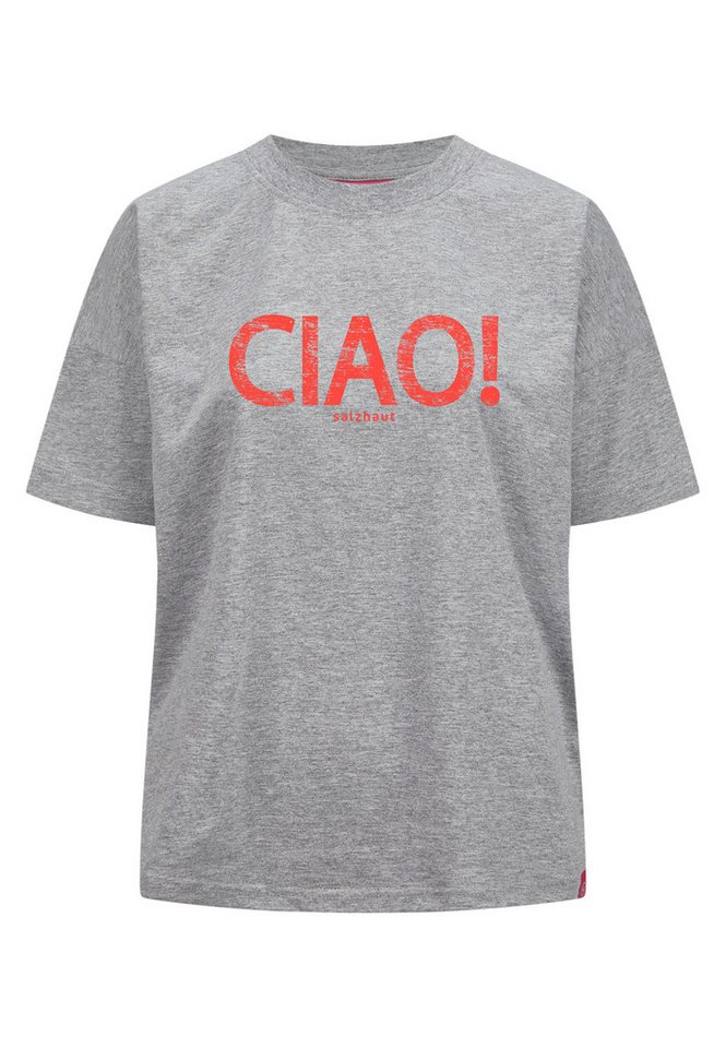 salzhaut T-Shirt LEEV-CIAO Damen Relaxed-Fit Der Sommer ist da! bequemes T-Shirt, Shirt, Top, Oberteil salzhaut T-Shirt LEEV-CIAO Damen Relaxed-Fit Der Sommer ist da! bequemes T-Shirt, Shirt, Top, Oberteil von salzhaut