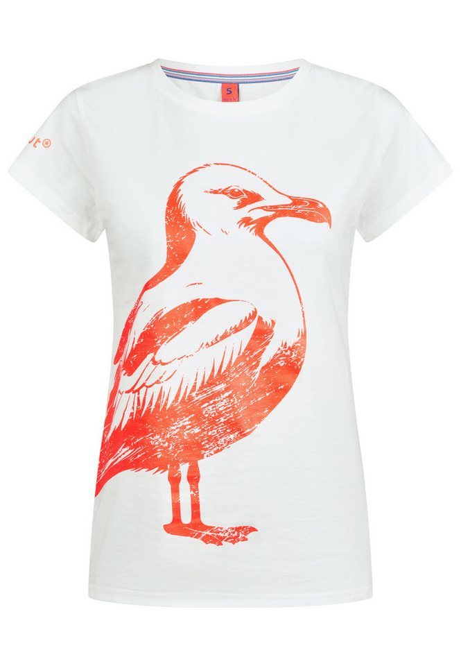 salzhaut T-Shirt ÜLK Damen Relaxed-Fit Endlich wieder Sommer! bequemes T-Shirt, Shirt, Top, Oberteil von salzhaut