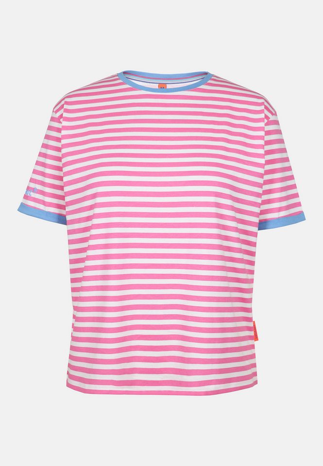 salzhaut T-Shirt UCK Damen Relaxed-Fit Endlich wieder Sommer! bequemes T-Shirt, Shirt, Top, Oberteil von salzhaut