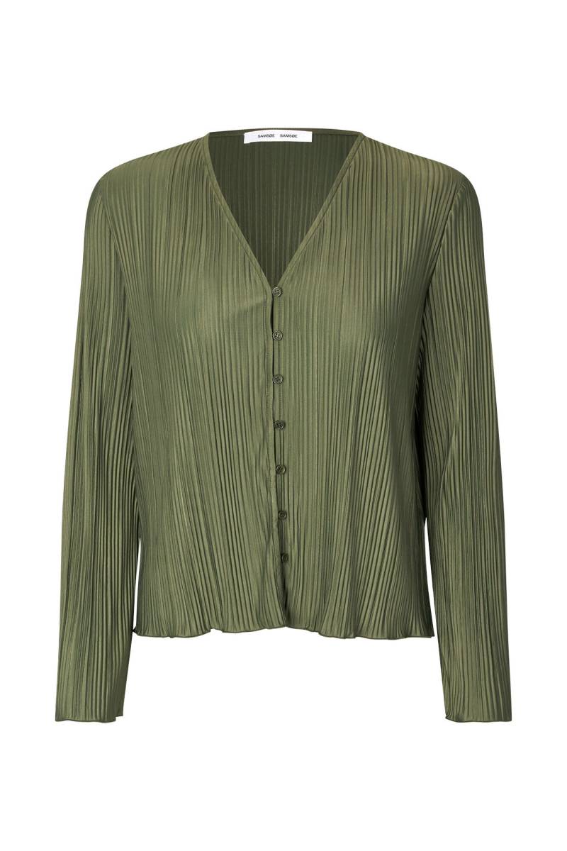 samsøe & samsøe - Bluse - Sauma grün - Gr. - S von samsøe & samsøe