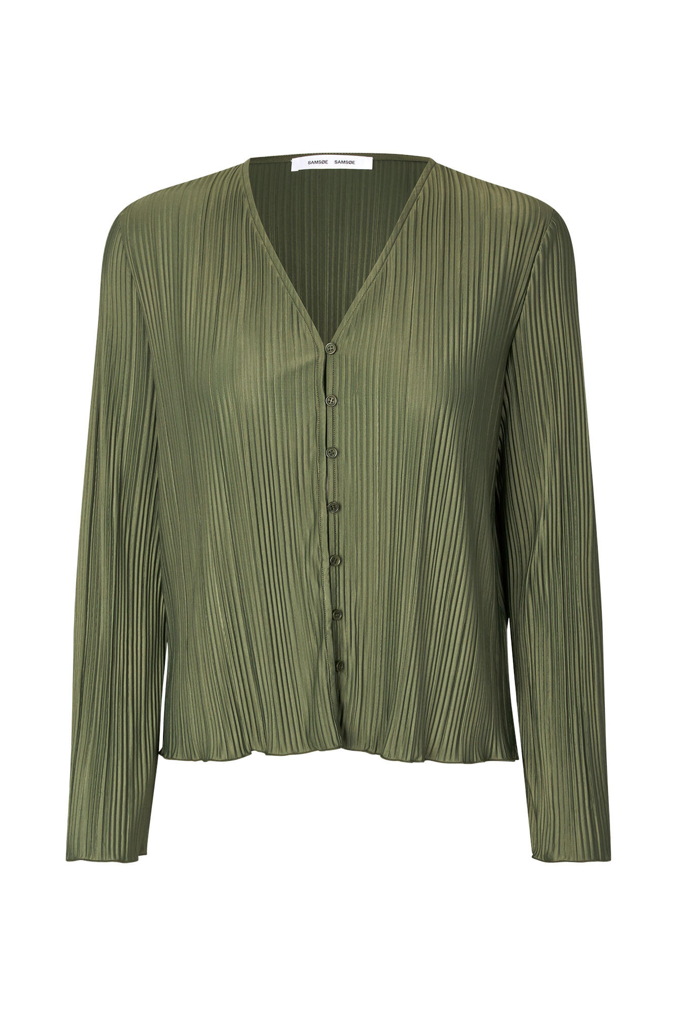 samsøe & samsøe - Bluse - Sauma grün - Gr. - XS von samsøe & samsøe