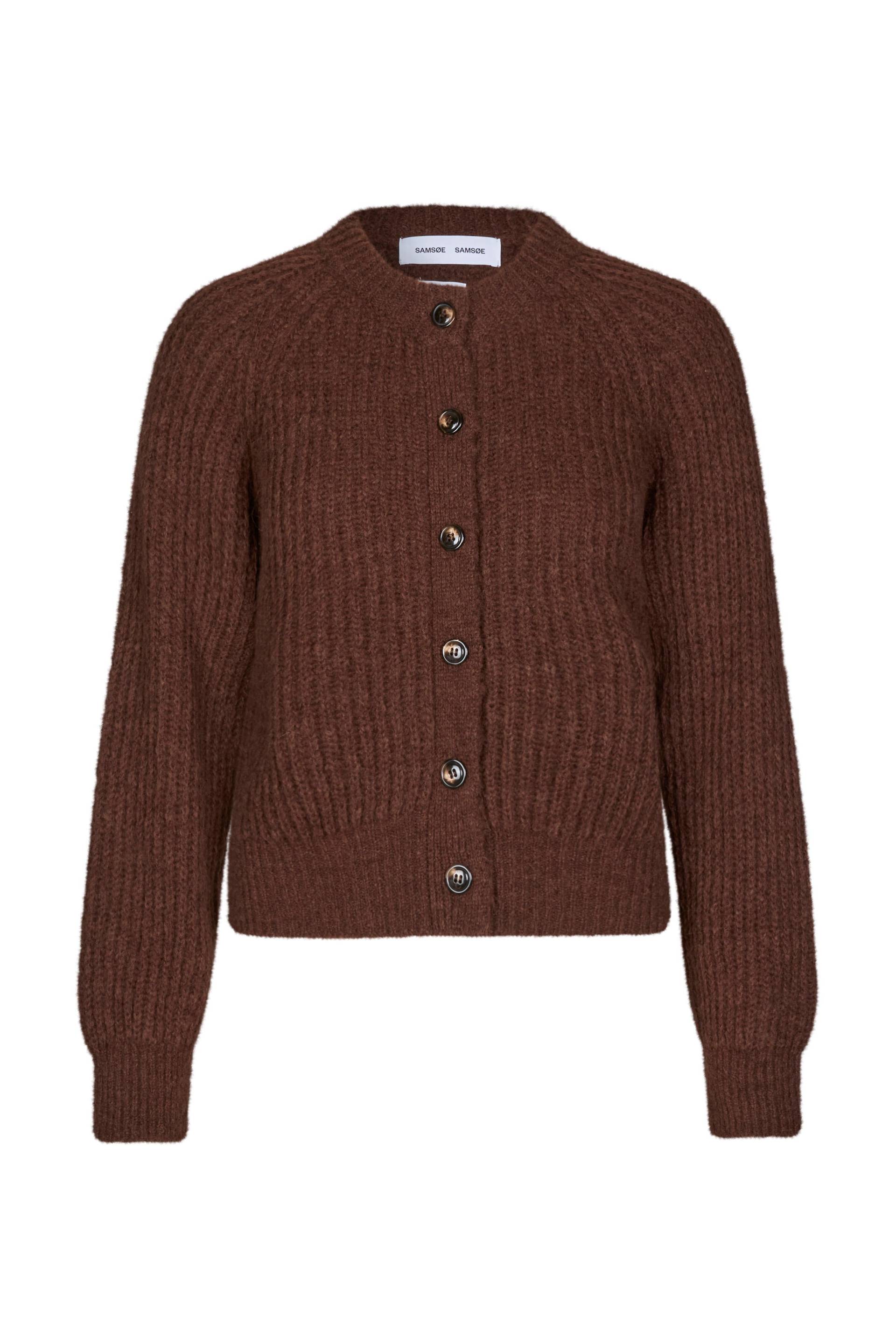 samsøe & samsøe - Cardigan - Salayla braun - Gr. - L von samsøe & samsøe