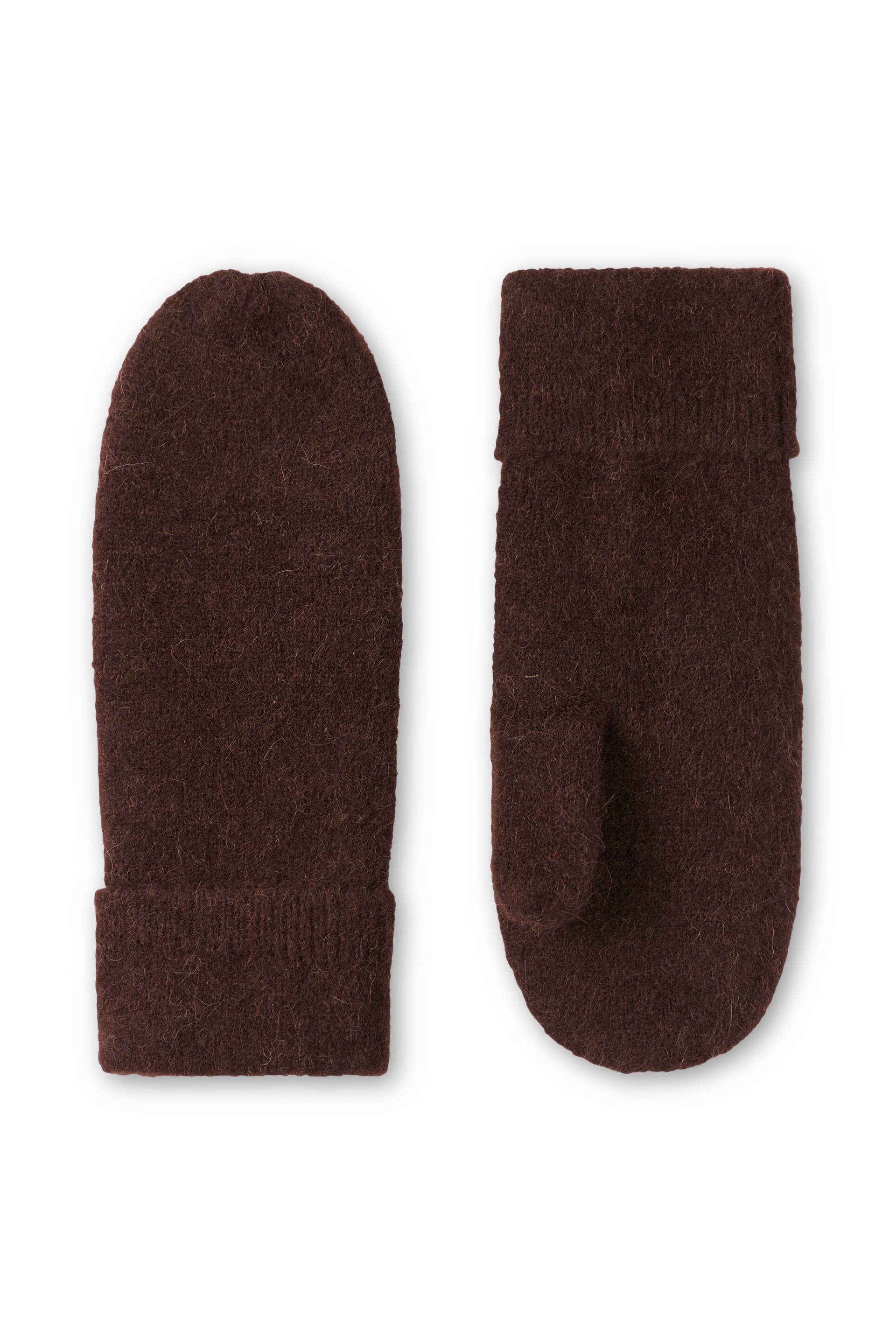 samsøe & samsøe - Fäustlinge braun - Gr. - M von samsøe & samsøe