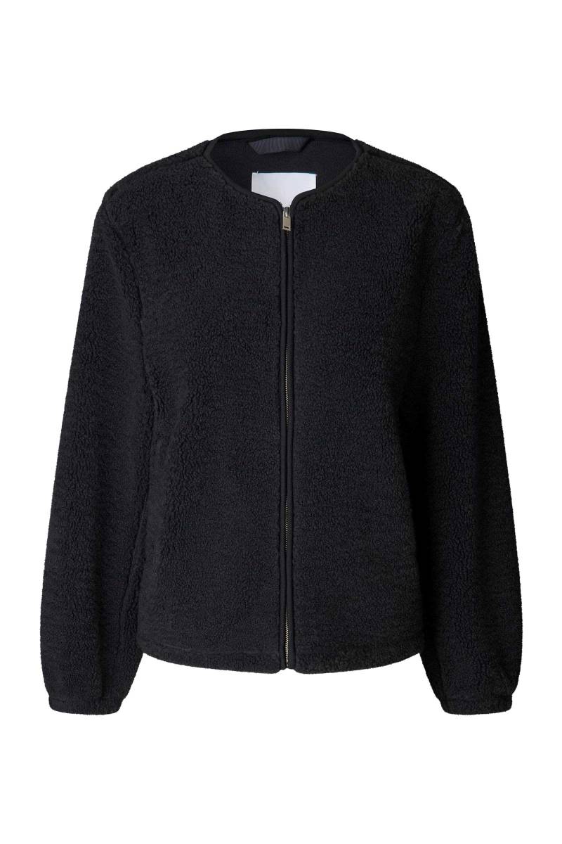 samsøe & samsøe - Fleecejacke - Saautumn grau/schwarz - Gr. - M von samsøe & samsøe