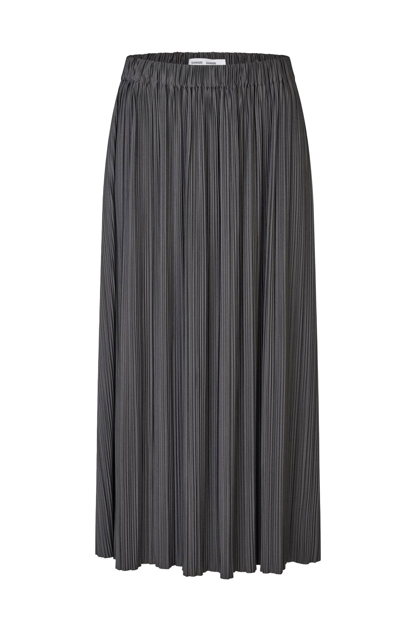 samsøe & samsøe - Plissee-Rock - Uma Skirt grau - Gr. - S von samsøe & samsøe