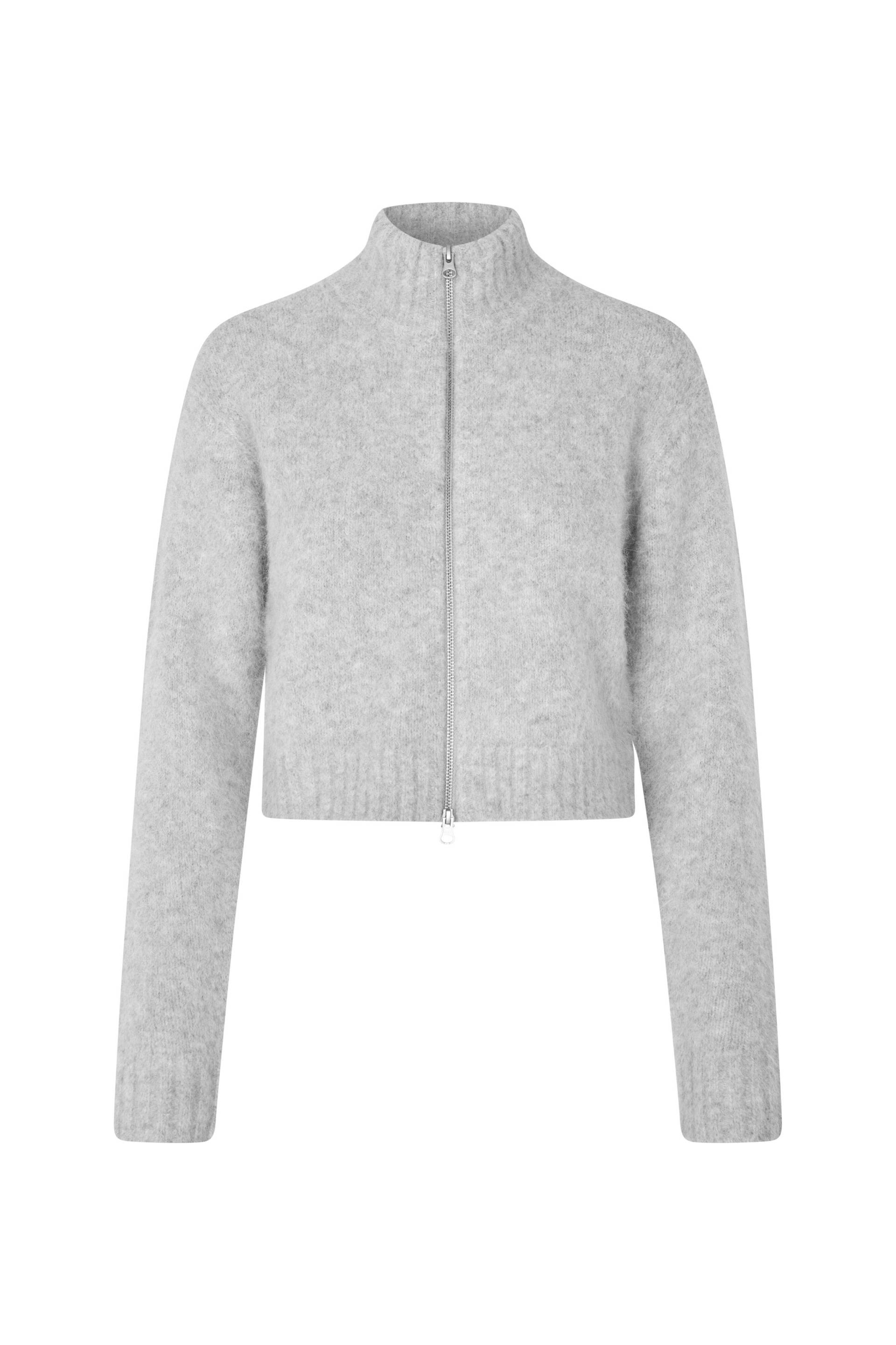 samsøe & samsøe - Strickjacke - Sajeanne grau - Gr. - S von samsøe & samsøe