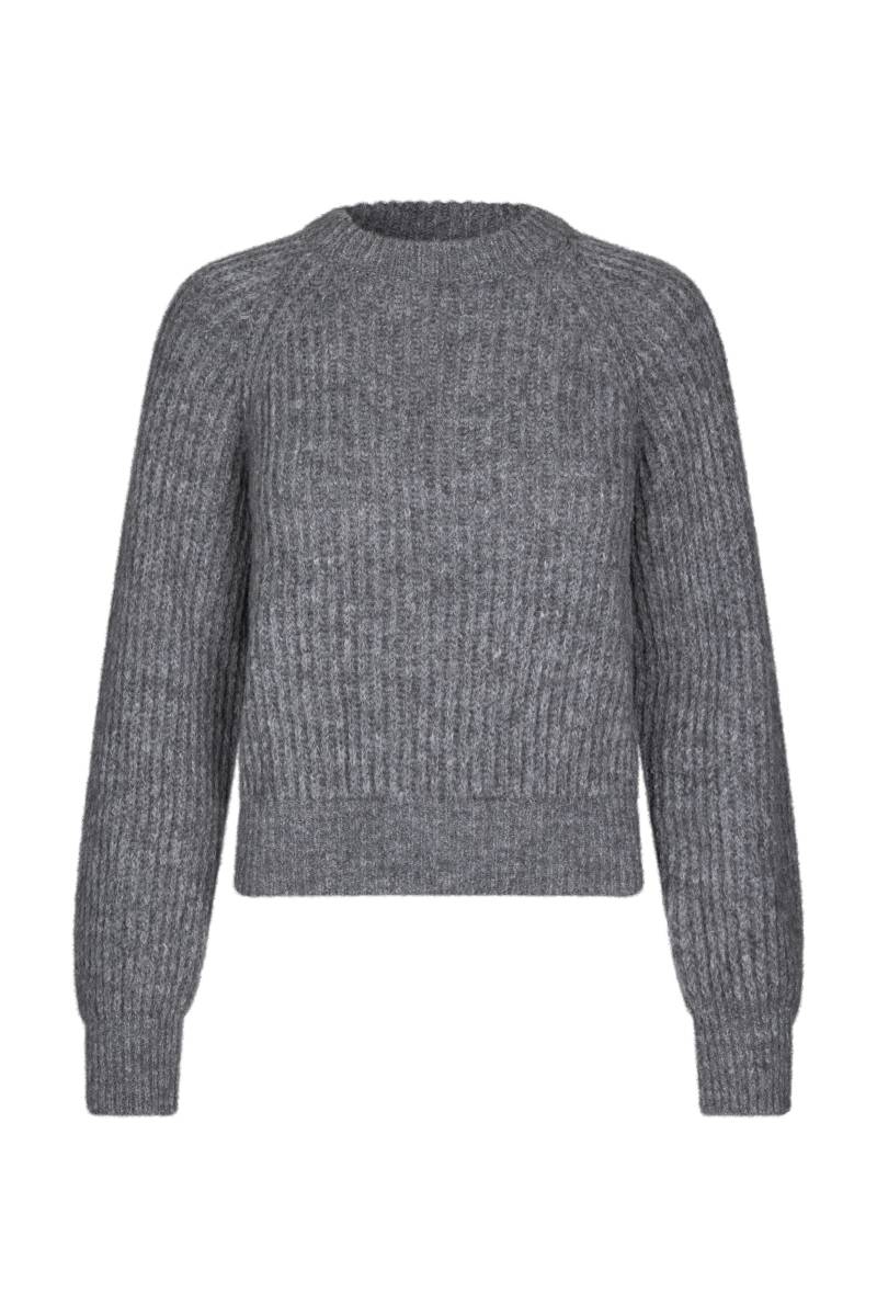 samsøe & samsøe - Strickpullover - Layla grau - Gr. - L von samsøe & samsøe
