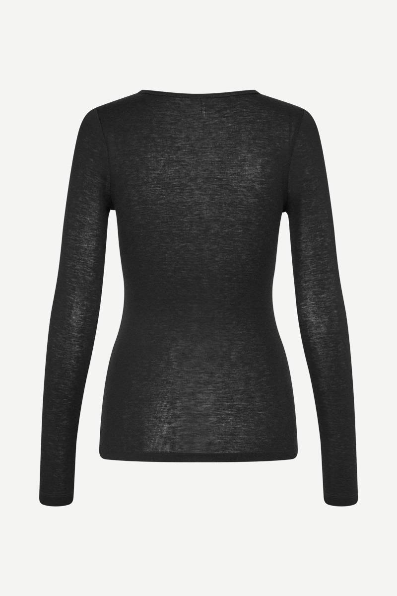 samsøe & samsøe - T-Shirt - Sadou schwarz - Gr. - S von samsøe & samsøe