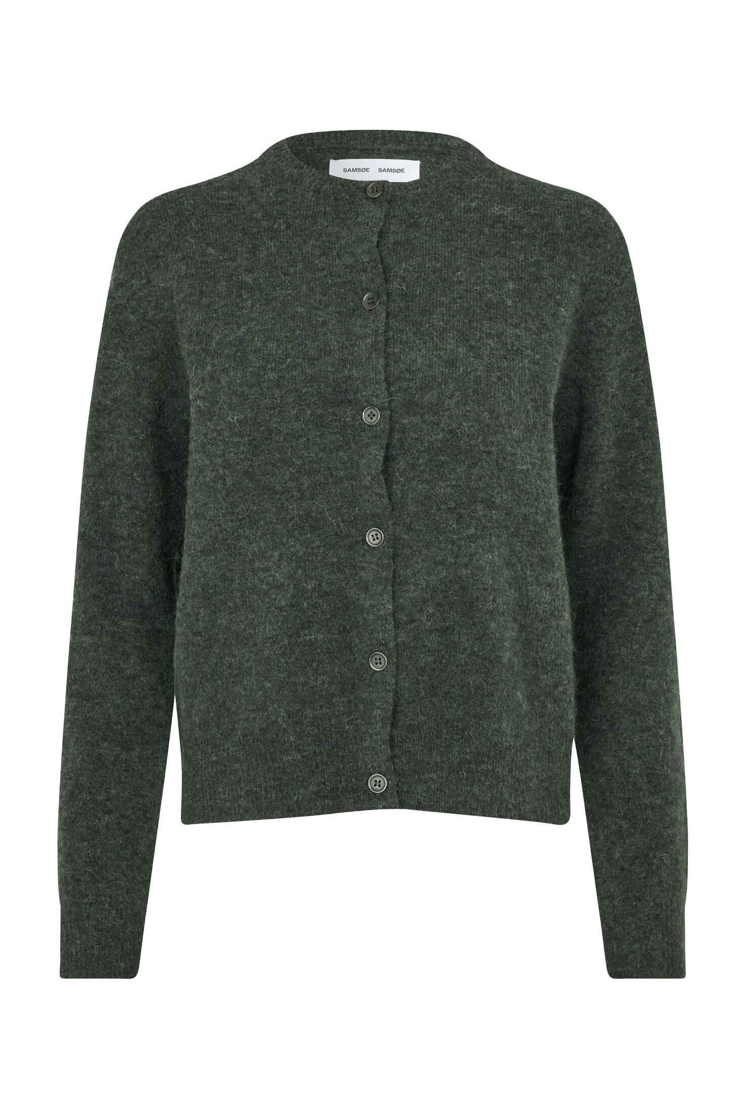 samsøe & samsøe - Woll-Cardigan grün - Gr. - XS von samsøe & samsøe
