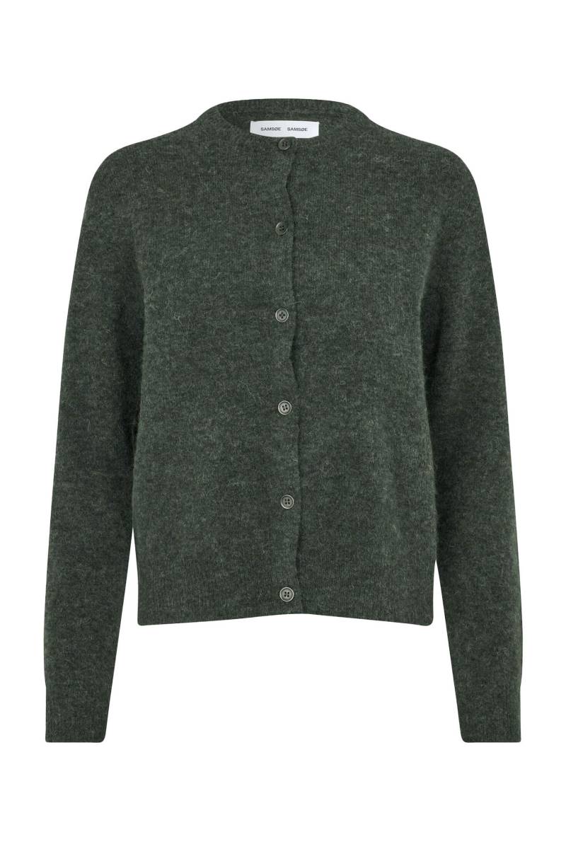 samsøe & samsøe - Woll-Cardigan grün - Gr. - XS von samsøe & samsøe
