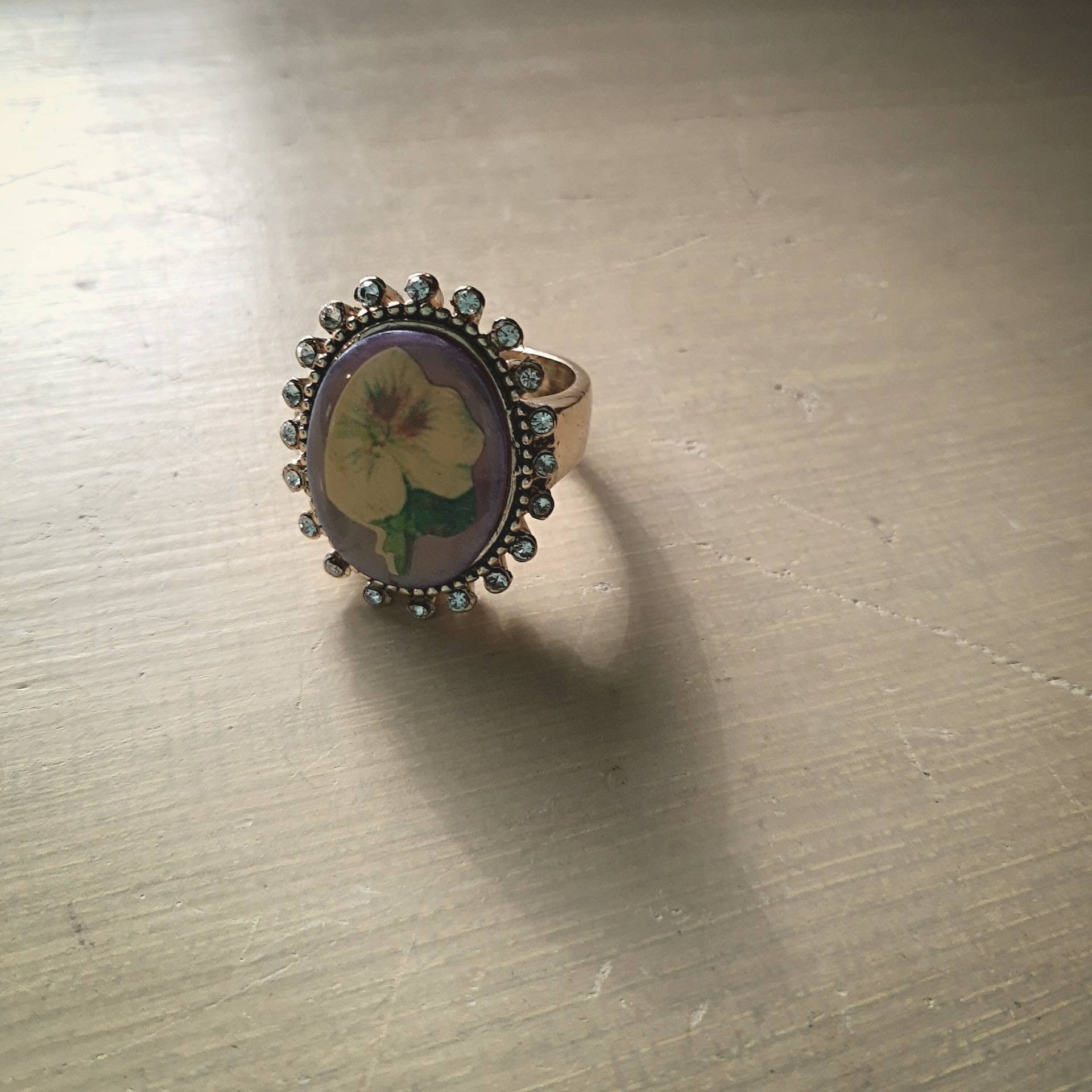 Vintage Stiefmütterchen Ring Vintage Stiefmütterchen Ring von samsstuff