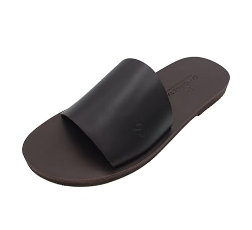 sandinista - Leder Sandalen Herren Outdoor, Pantoletten Herren, Sandals Men, Mens Sandals, Handgefertigtes, Natürlichem Leder, Ledersandalen - Outdoor Sandalen Männer Braun 39 von sandinista