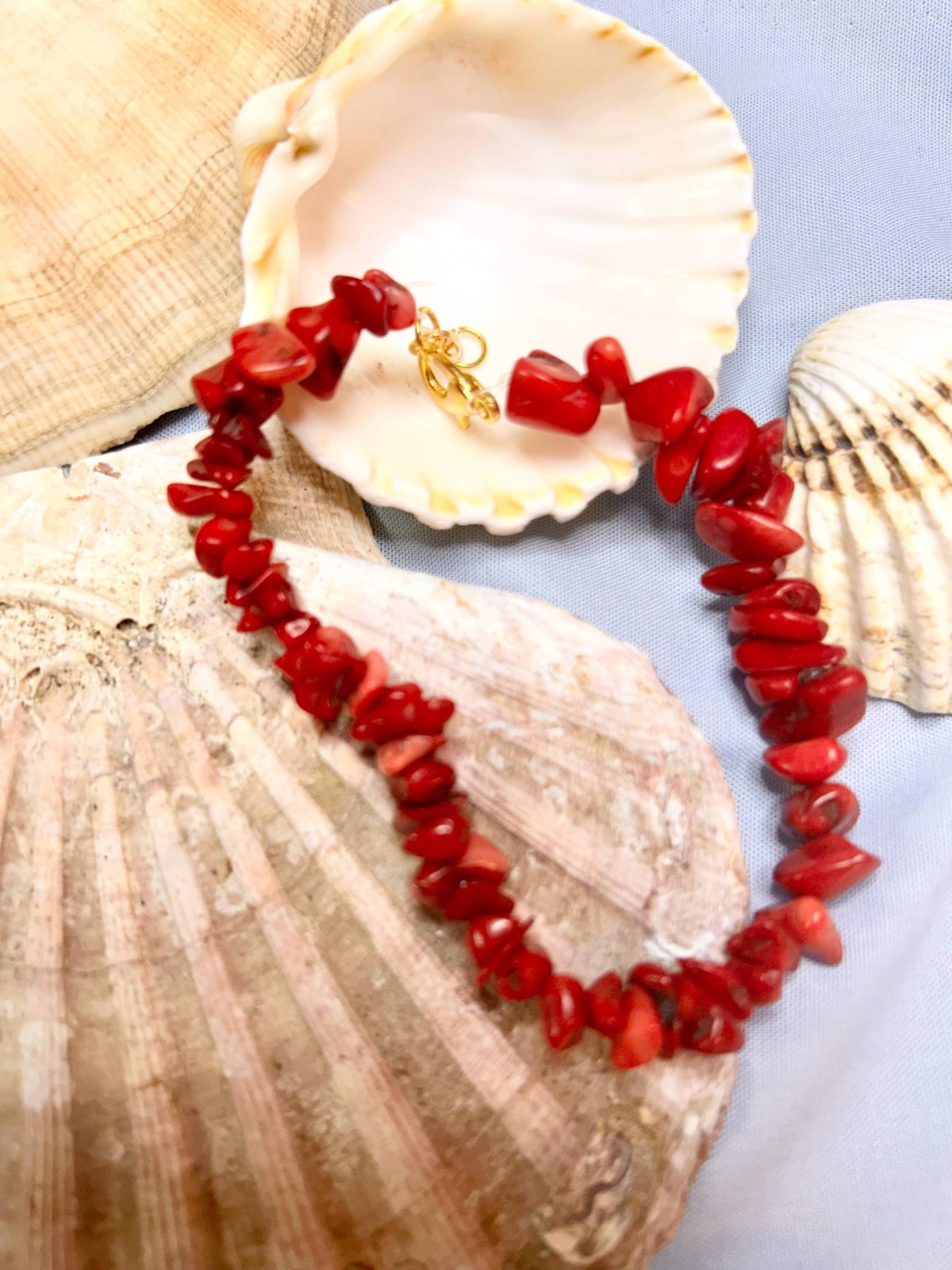 Armband "Koralle" von sandralietzmann