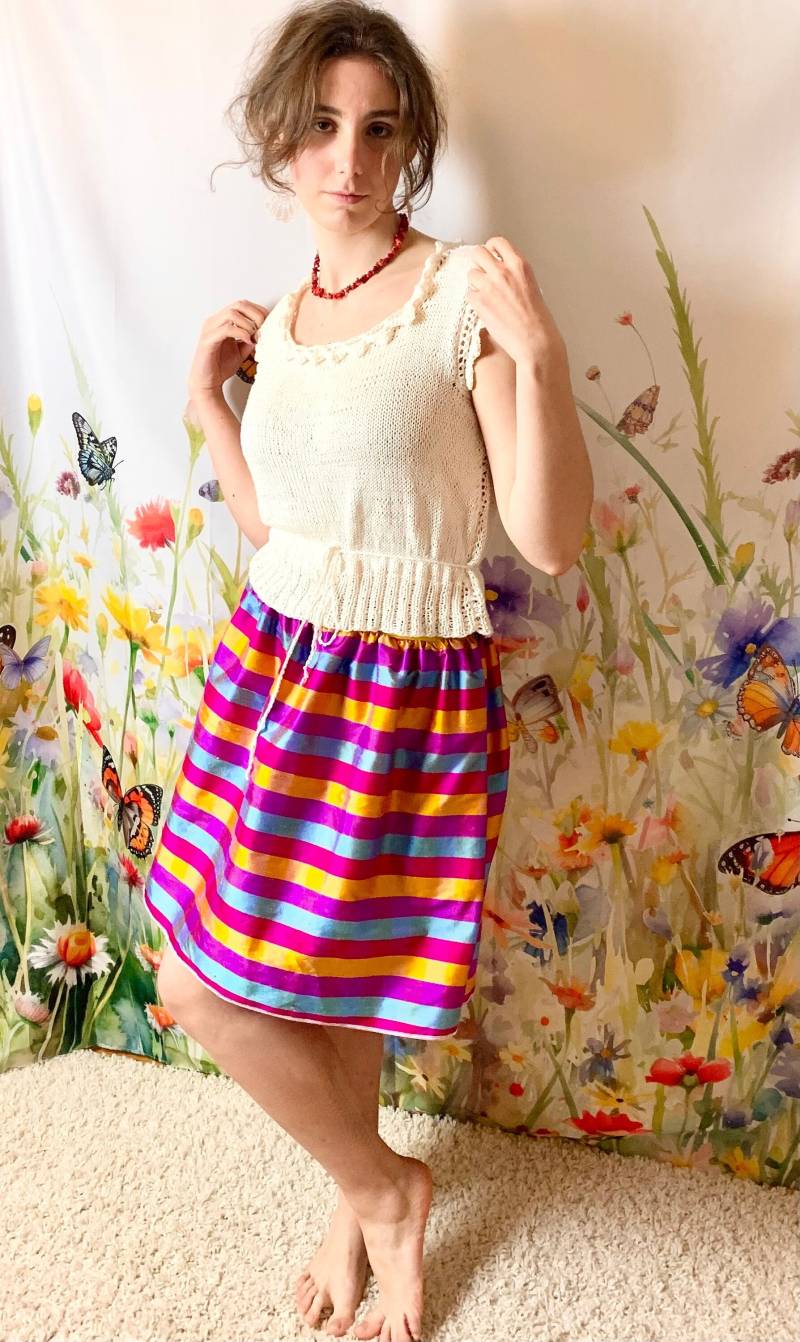 Bummelkleid "Wiesenflockenblume 1" von sandralietzmann