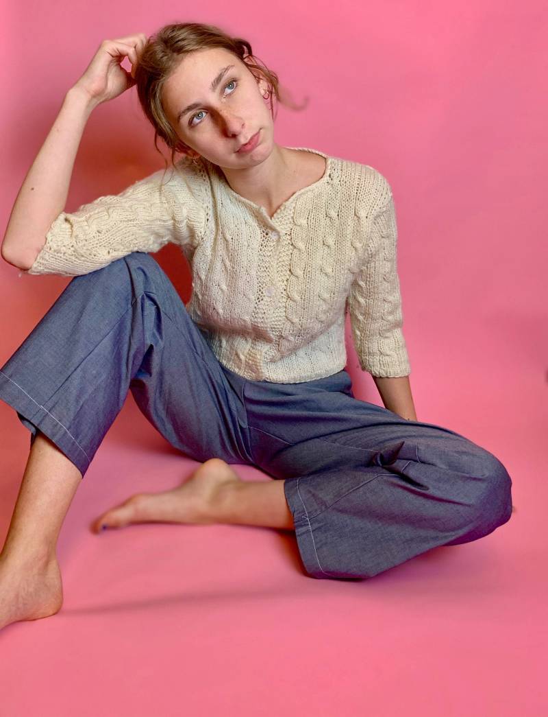 Cardigan in Der Wunschfarbe "Colorinteraction14" von sandralietzmann
