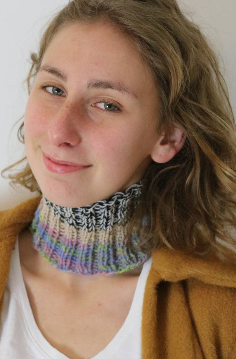 Kragen "Warm Up 03" von sandralietzmann