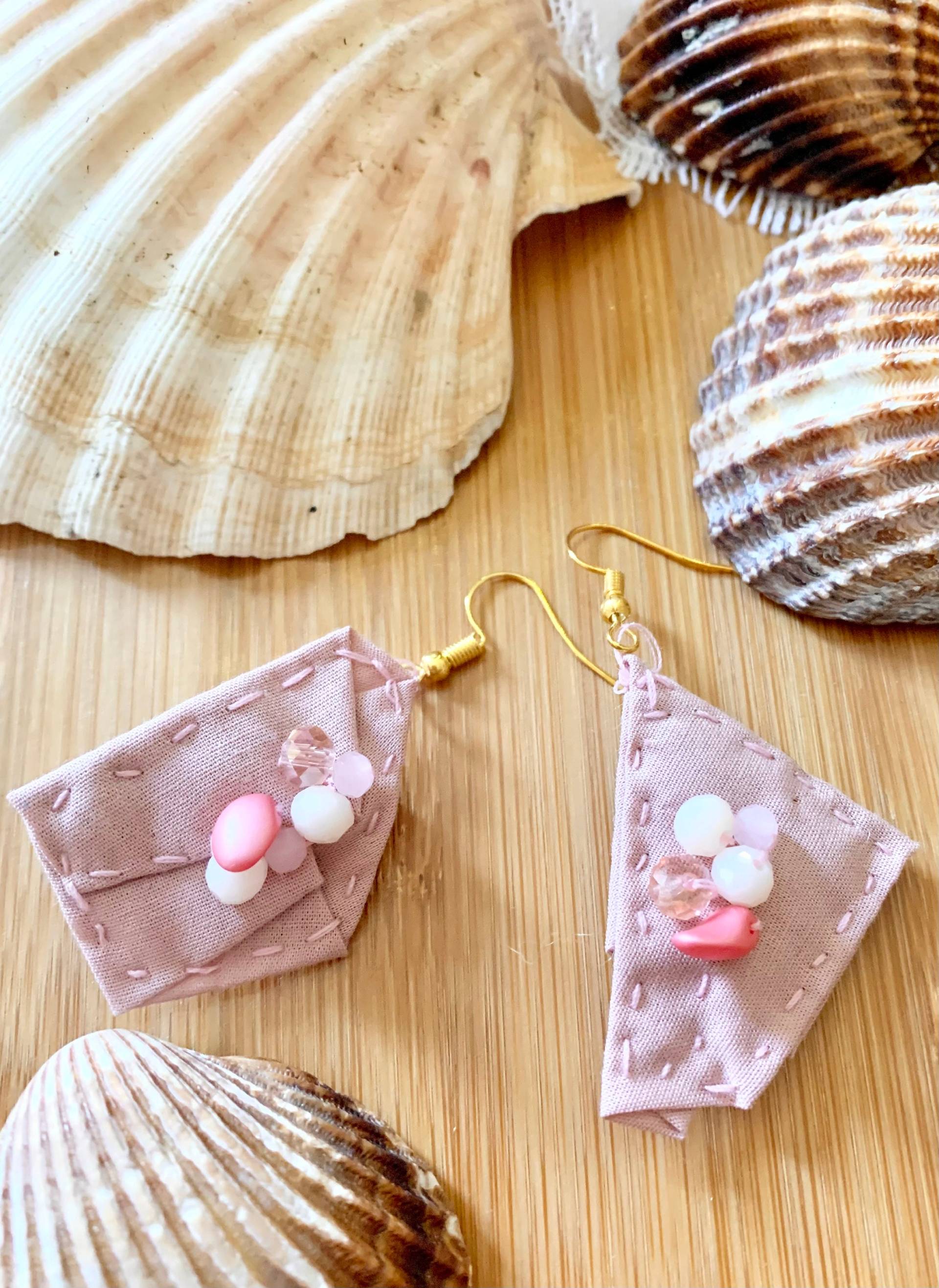 Ohrringe "Rosarosa" von sandralietzmann