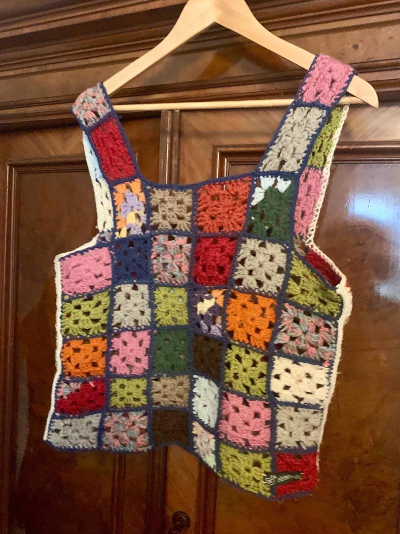 Pullunder "Hippiemädchen" von sandralietzmann