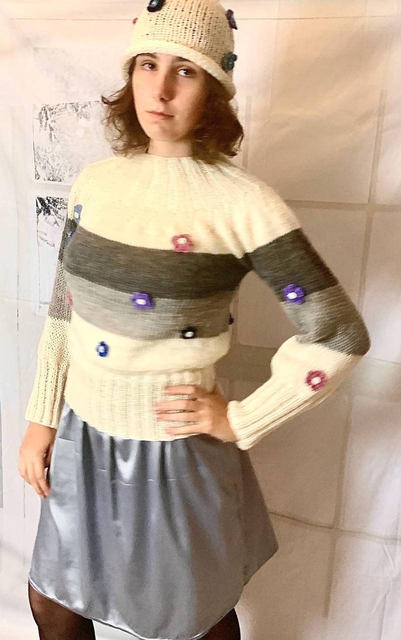 Rock "Eisgrau 2" von sandralietzmann