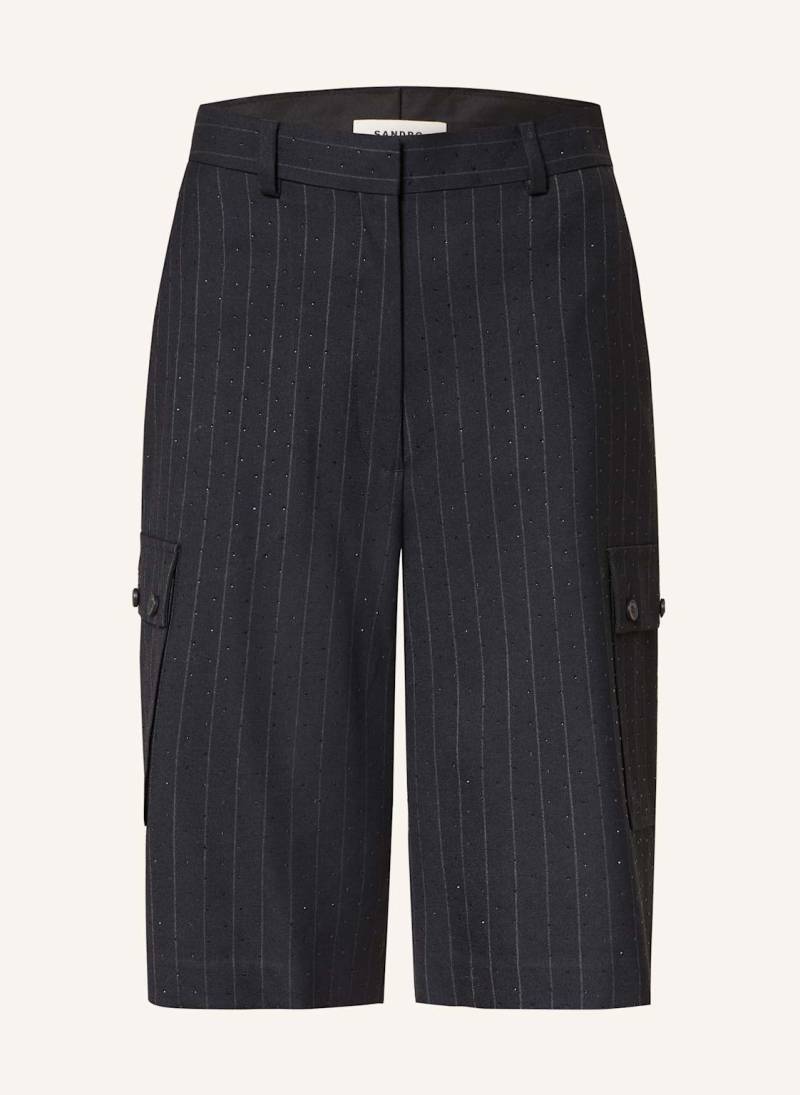 Sandro Cargoshorts Mit Schmucksteinen blau Sandro Cargoshorts Mit Schmucksteinen blau von sandro