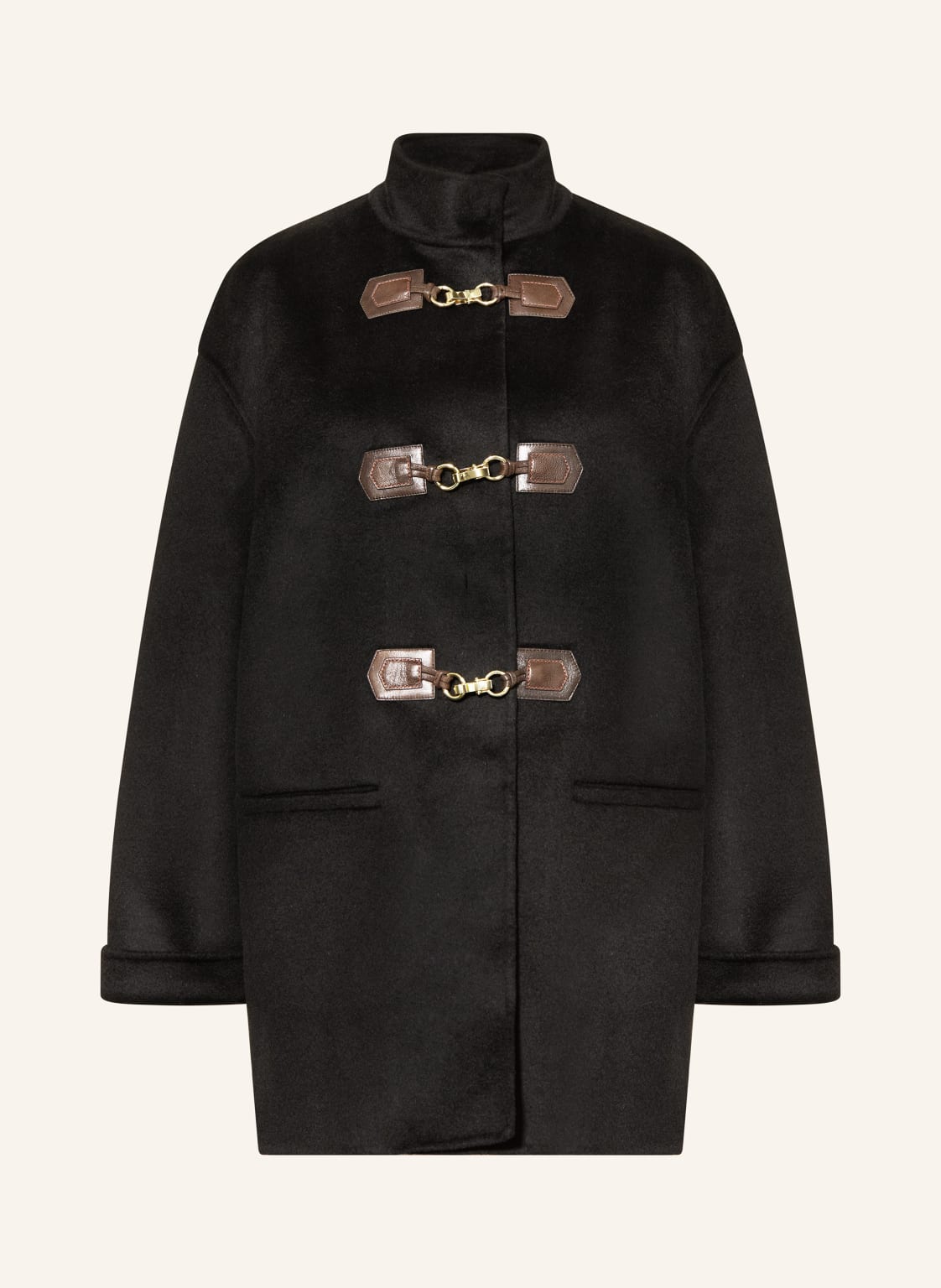 Sandro Dufflecoat schwarz von sandro