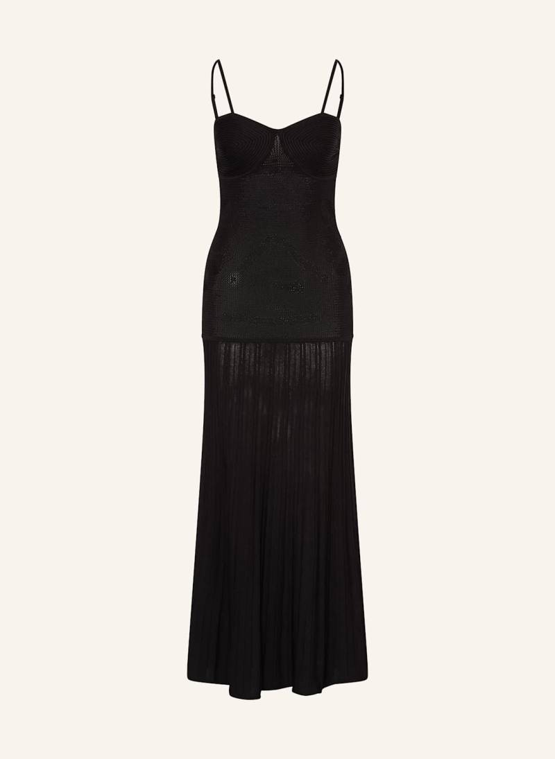 Sandro Häkelkleid schwarz von sandro
