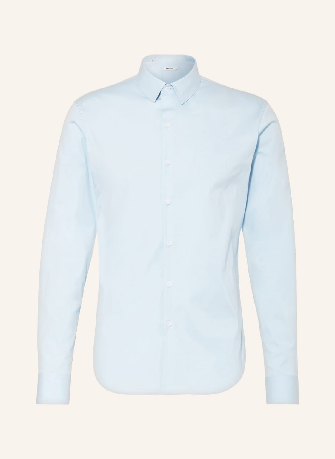 Sandro Hemd Extra Slim Fit blau von sandro